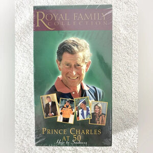 Vintage VHS Movie Tape Royal Family Collection Prince Charles At  50